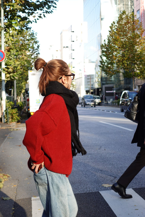 ベーシックルーズニット